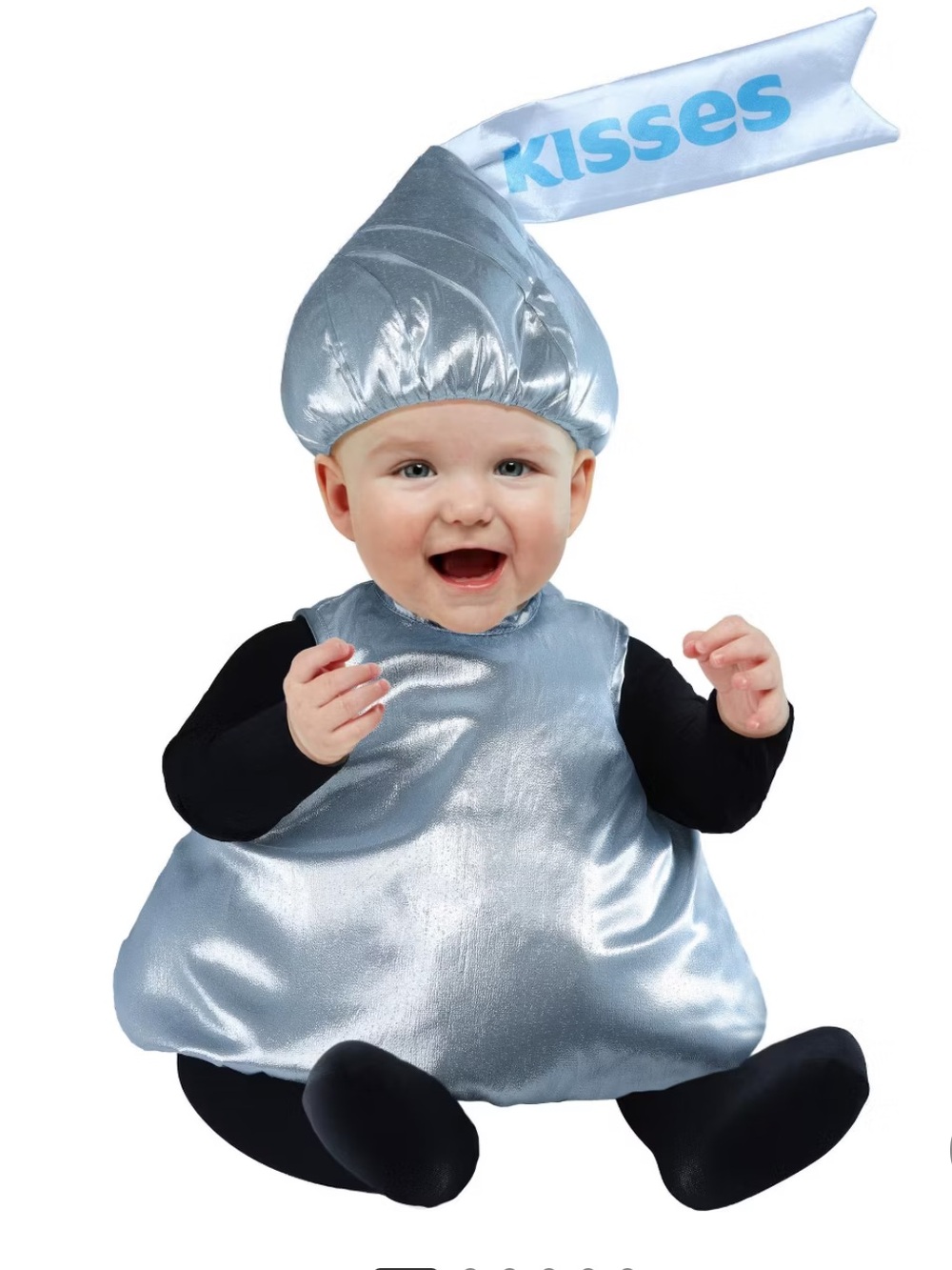 Rubie's Silver Kisses Infant/Toddler Halloween Costume  🍫 💋 🎃 👻